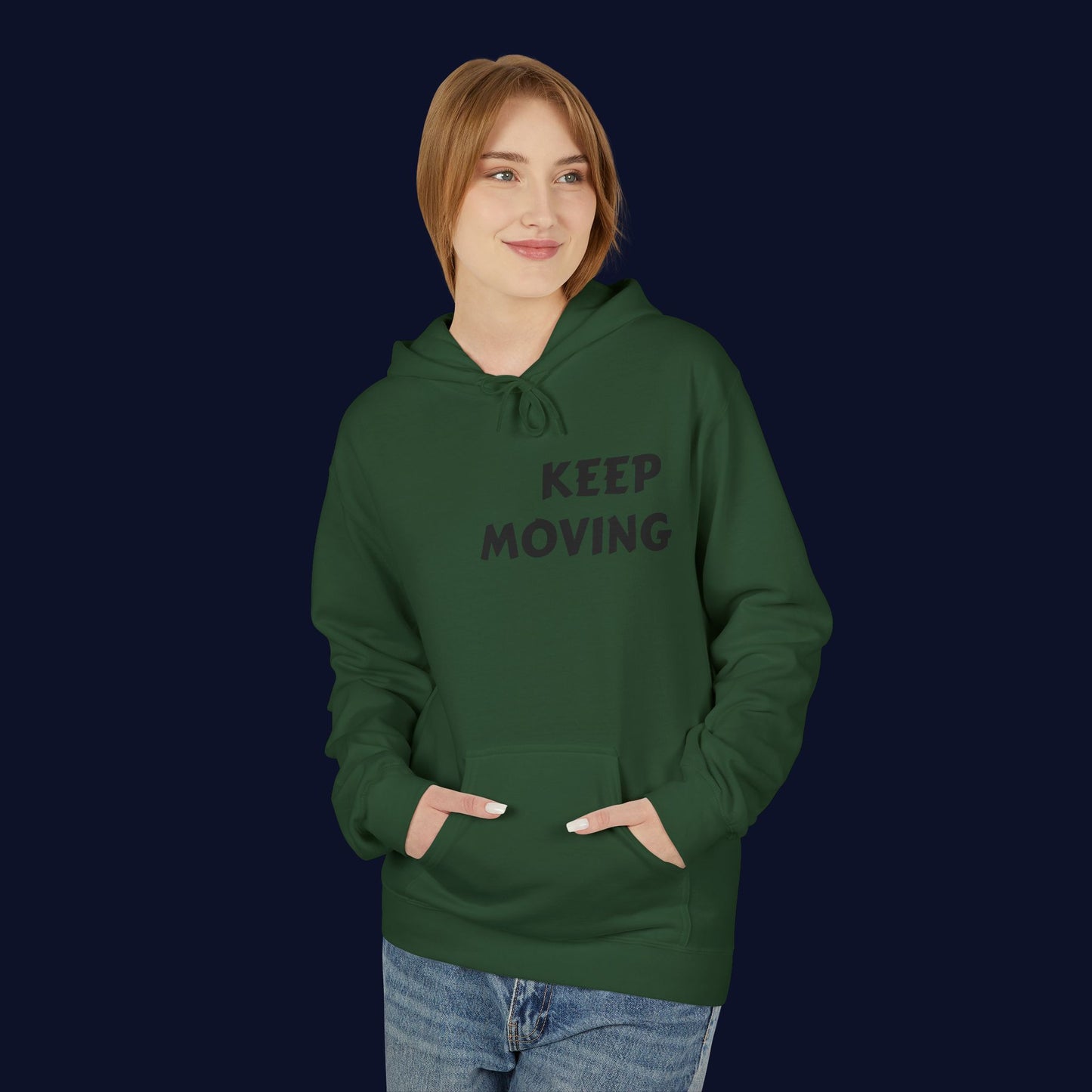 Rosko Motivation - "Keep Moving" Essential Hoodie