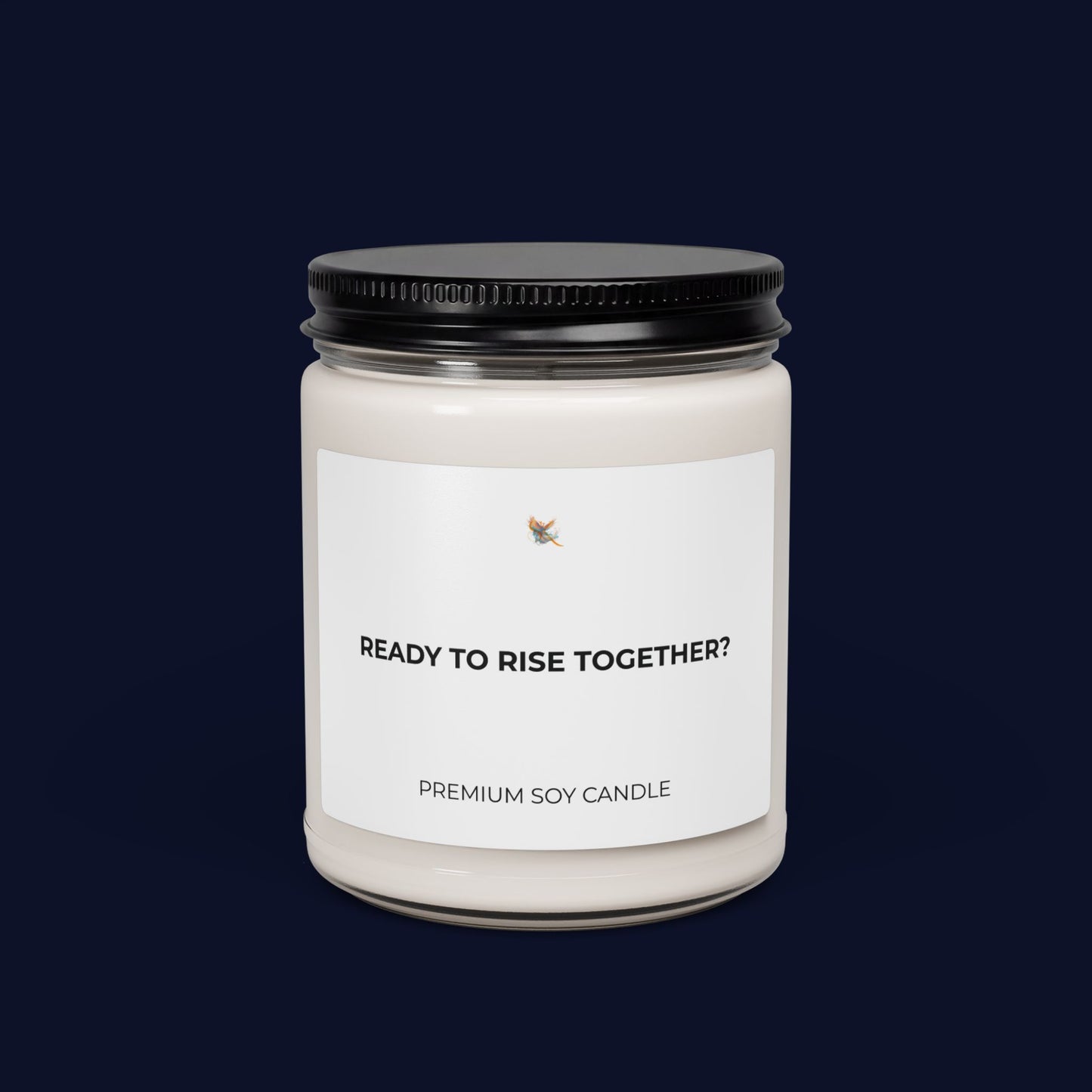 Rosco "Ready to Rise" Luxury Scented Candle | Hand-Poured Soy Wax