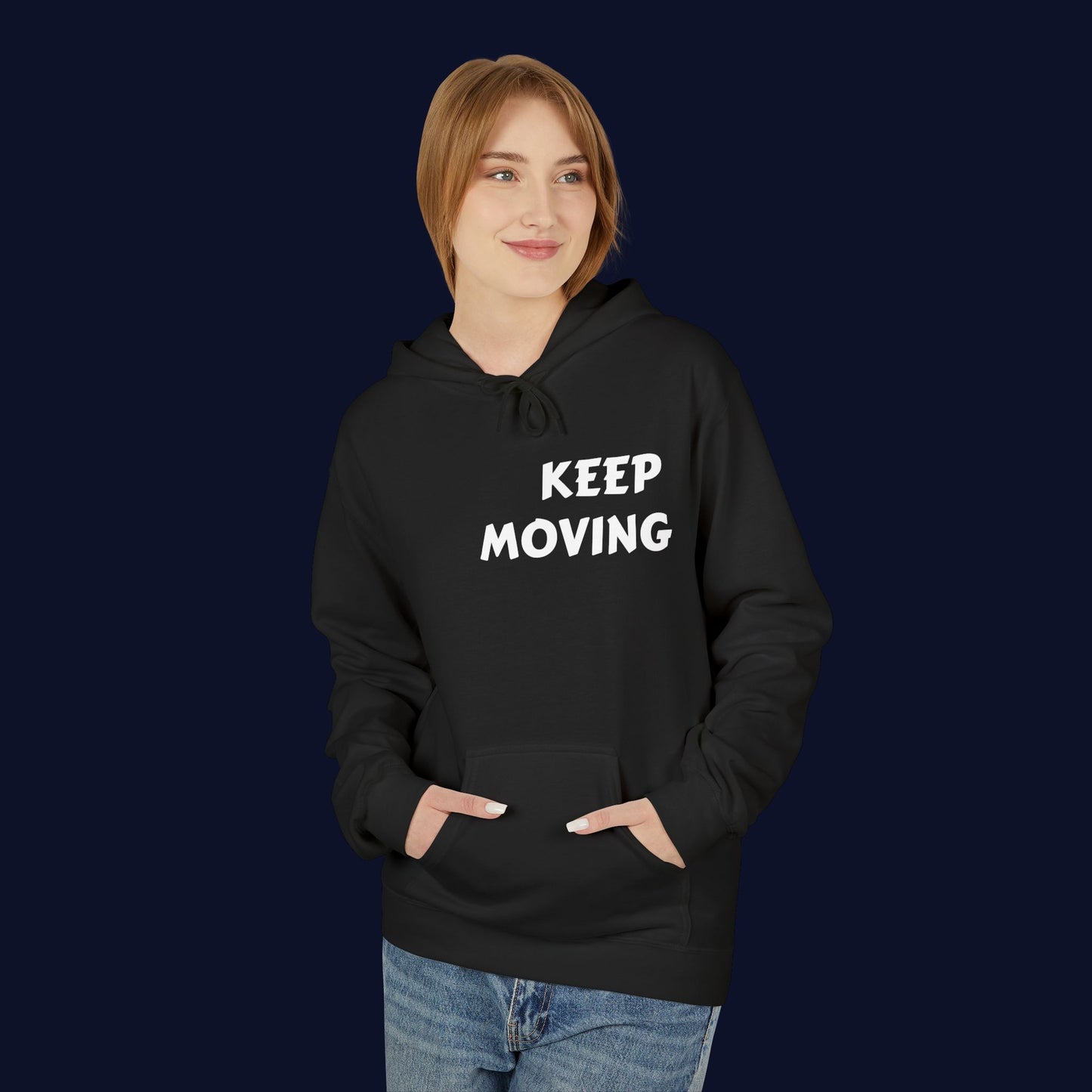 Rosko Motivation - "Keep Moving" Essential Hoodie
