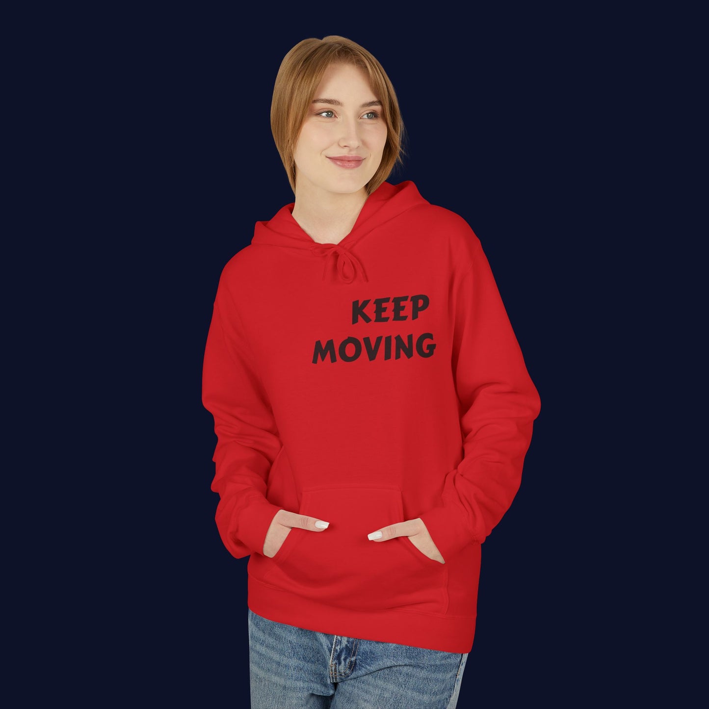 Rosko Motivation - "Keep Moving" Essential Hoodie