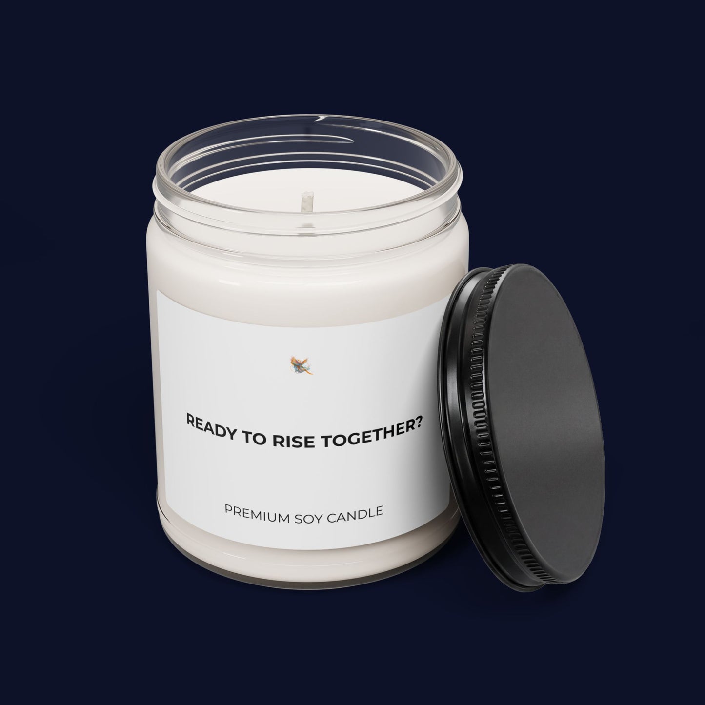 Rosco "Ready to Rise" Luxury Scented Candle | Hand-Poured Soy Wax